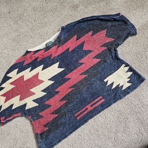 Ralph Lauren western/aztec top